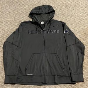 Penn State Nike Long Sleeve Zip Up Jacket